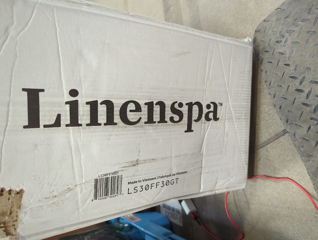 LINENSPA 3 Inch Gel Infused Memory Foam Full Mattress Topper