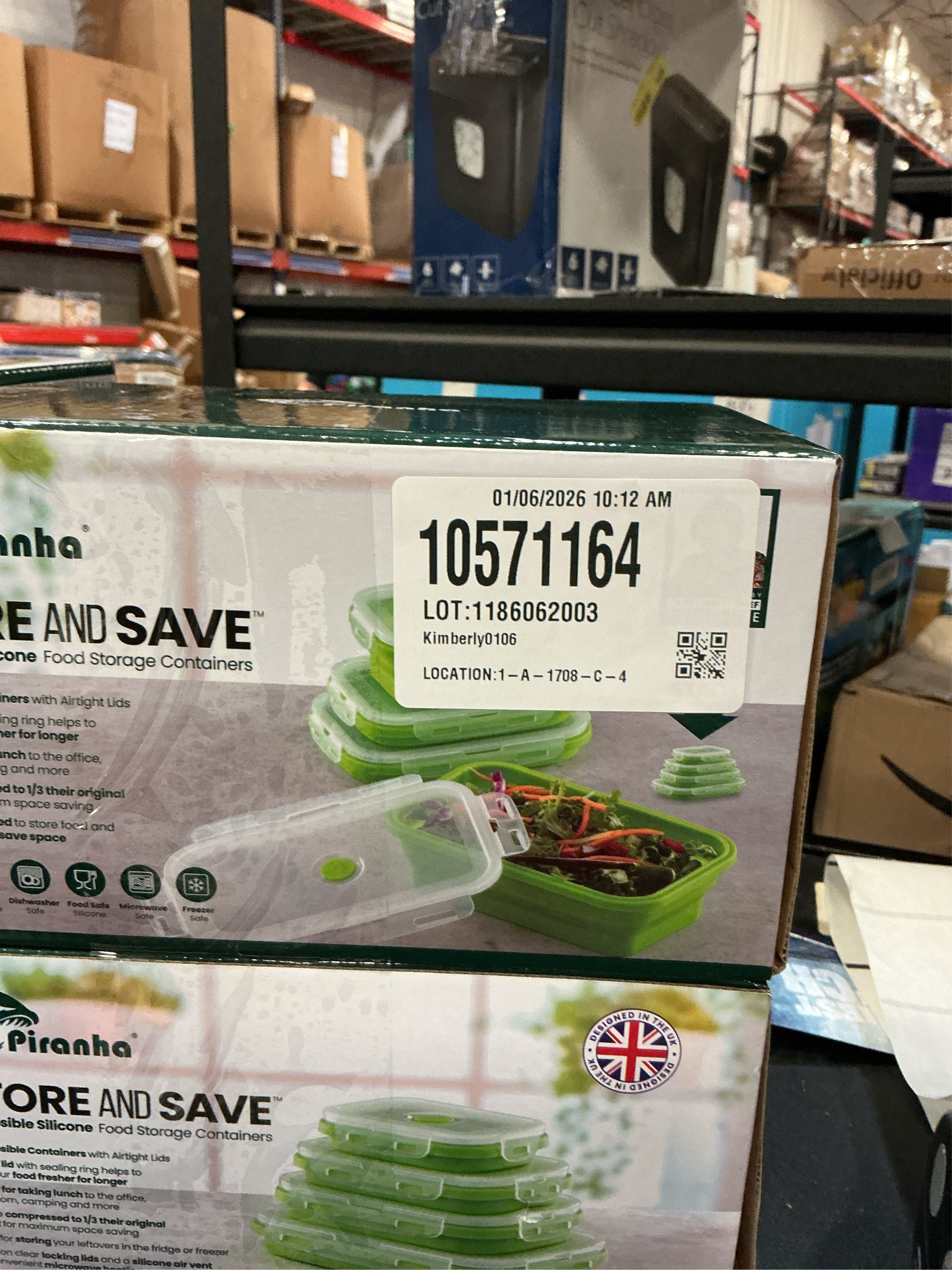 Collapsible Food Storage Containers | Silicone Food Storage Containers with Lids Stacking,8 Pack Travel Containers for Food, Collapsible Bowls with Lids, Foldable Storage Containers for Home Zorq