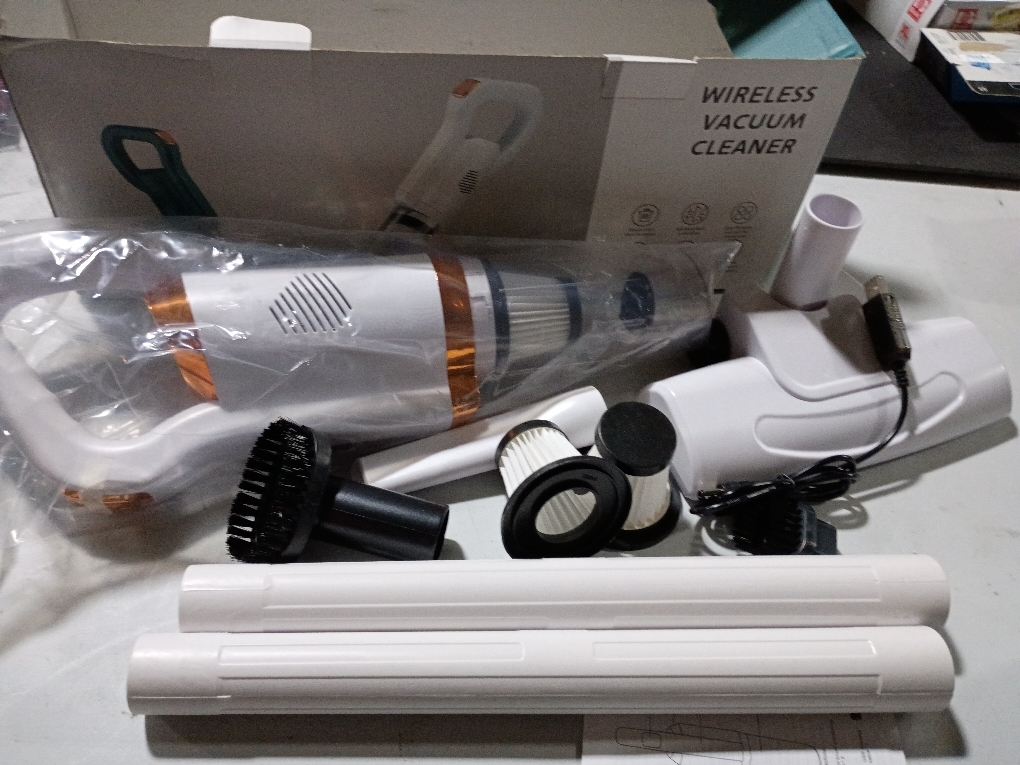 Cordless Car Vacuum Cleaner Lightweight Portable Wireless Vacuum with Washable Filter Compact Design for Home and Vehicle Cleaning