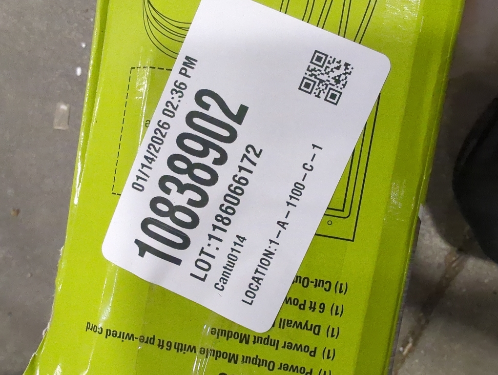 C2G/ Cables To Go 16314 Wiremold In-Wall TV Power Kit