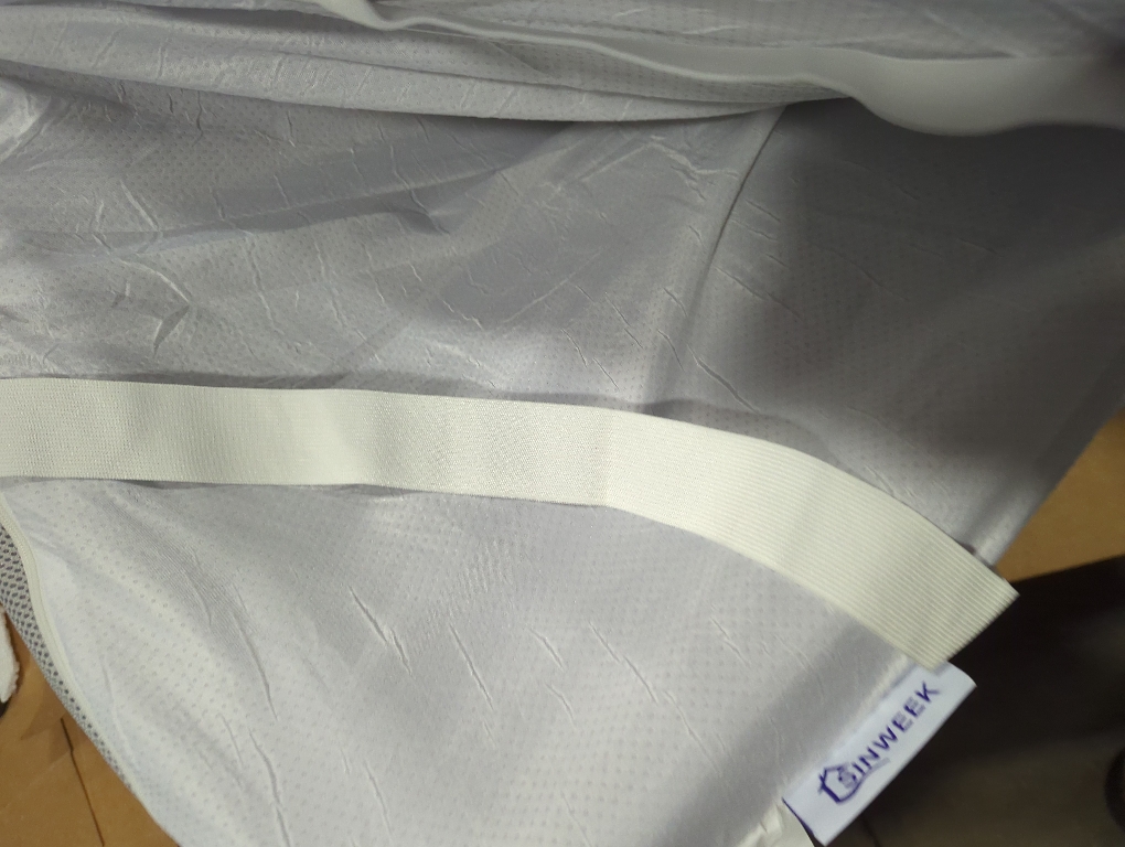 SINWEEK 2 Inch Mattress Topper Twin Size, Soft Memory Foam for Back Pain Relief, Breathable Bed Topper with Grey Cover, CertiPUR-US Certified