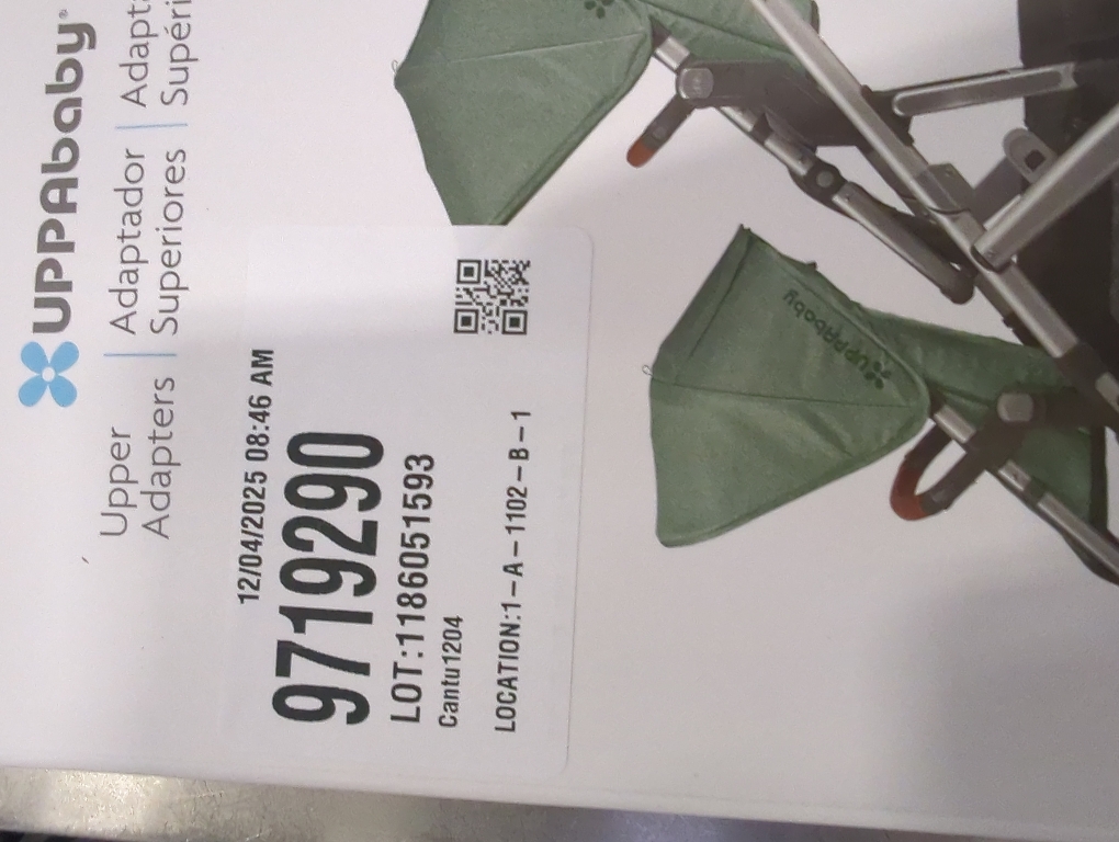 UPPAbaby Upper Adapter for Vista, Vista V2, and Vista V3 Strollers/ Compatible with Bassinet, Toddler Seat, Aria, Mesa V2, or Mesa Max Infant Car Seats / Quick   Secure Attachment / 1 Set