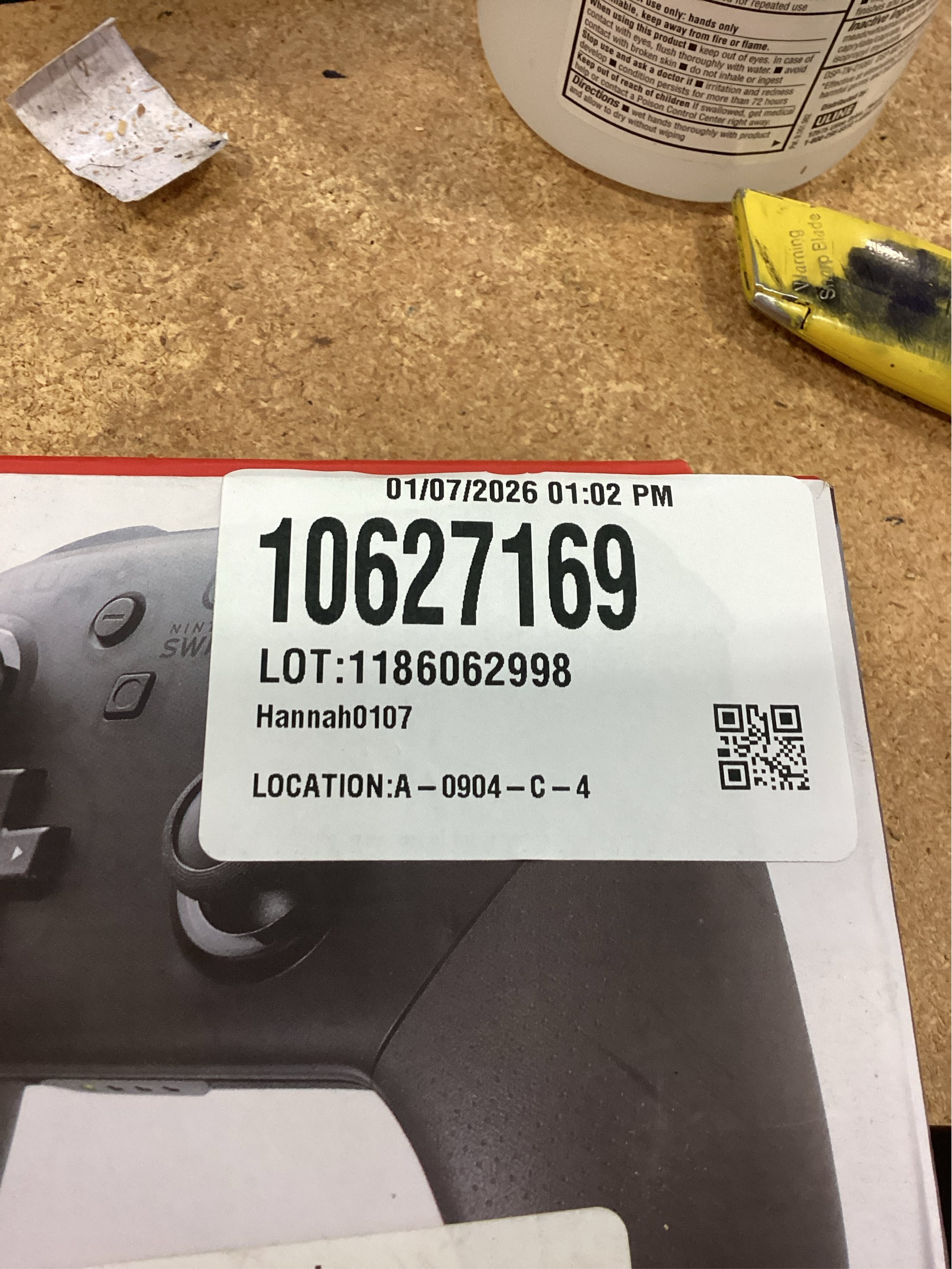 Nintendo Switch Pro Wireless Game Controller - Black - Restored