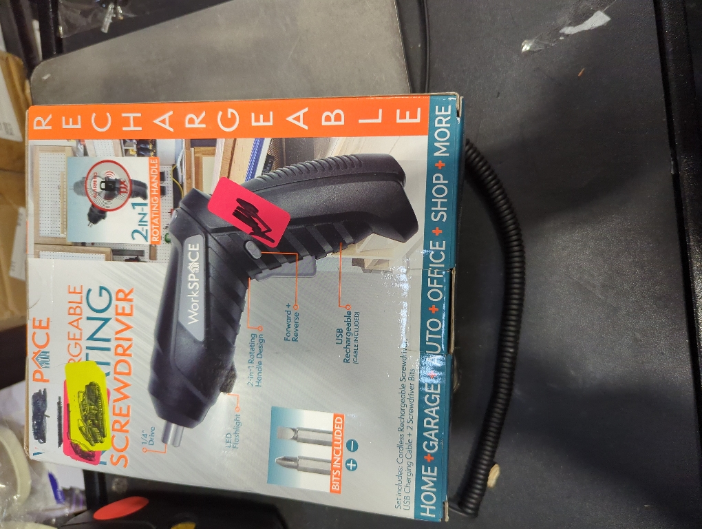 Work Space Rotating Screw Driver