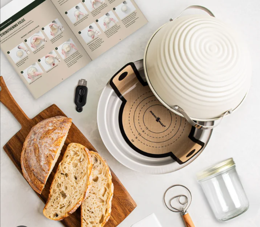 Nordic Ware Simply Sourdough Starter Kit for Homemade Bread - 1954989 - NEW
