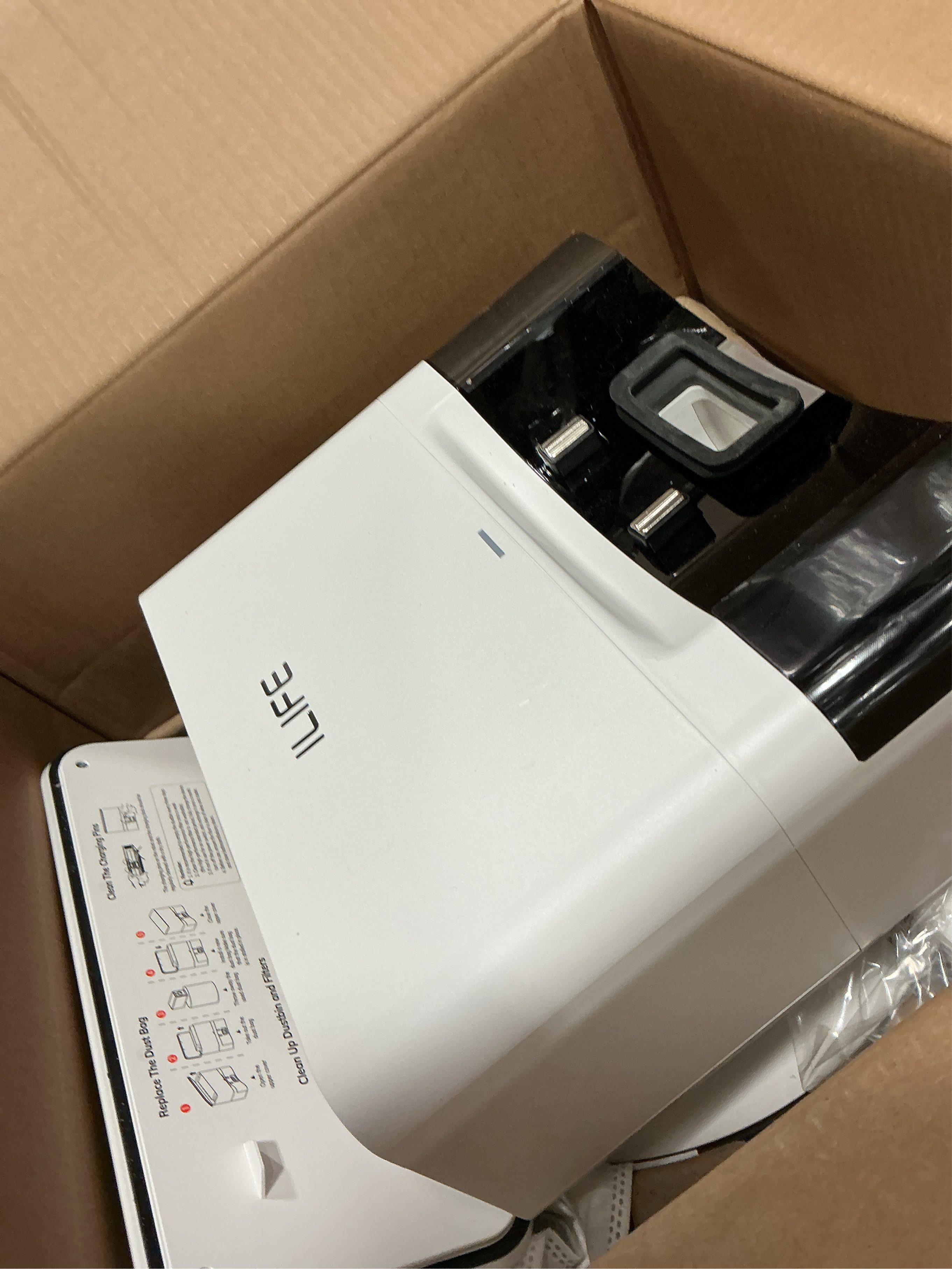 ILIFE A30 Pro Robot Vacuum and Mop, Self Emptying Station for 60 Days, 5000Pa Suction, LiDAR Navigation, No-Go Zones, 2.4G WiFi/App/Alexa/Remote Control, Roller Brush for Carpet, Hard Floors, 110V