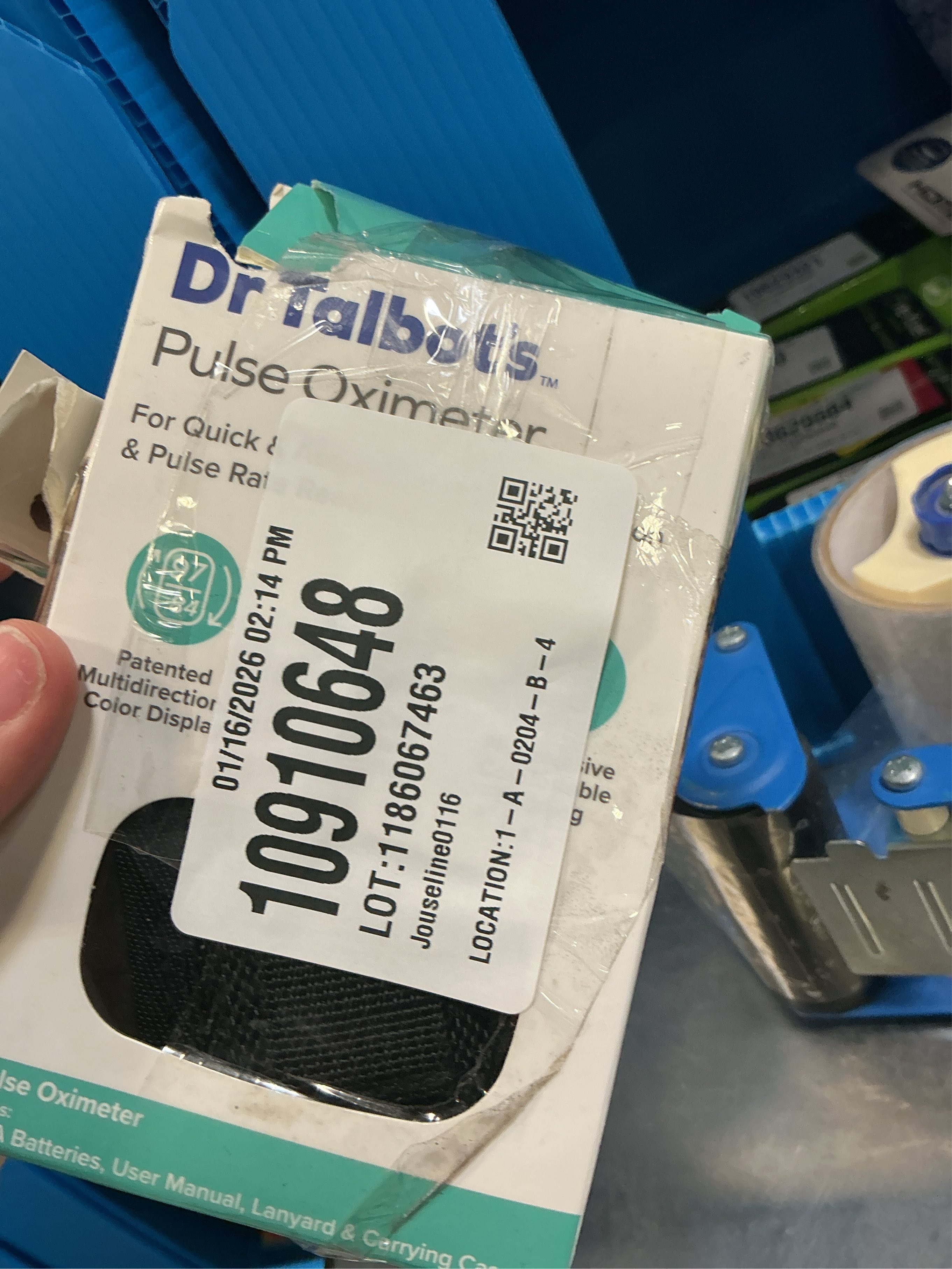 Dr. Talbot's Pulse Oximeter