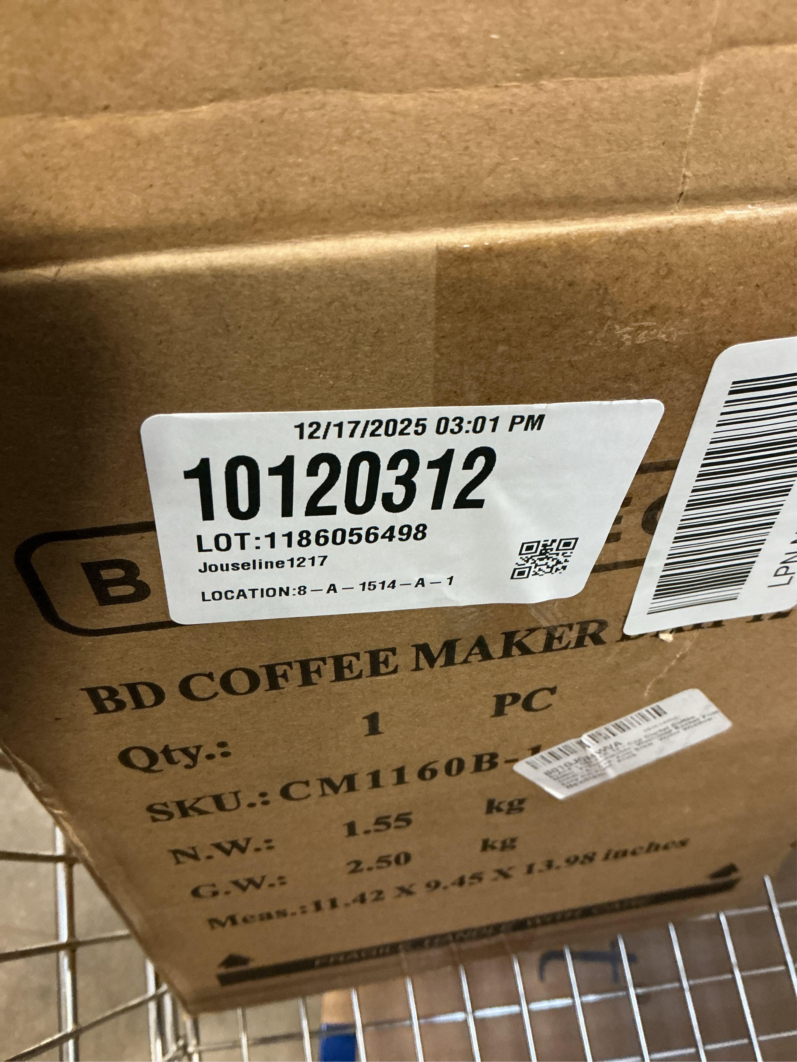 BLACK DECKER 12-Cup Digital Coffee Maker, Programmable, Washable Basket Filter, Sneak-A-Cup, Auto Brew, Water Window, Keep Hot Plate, Black