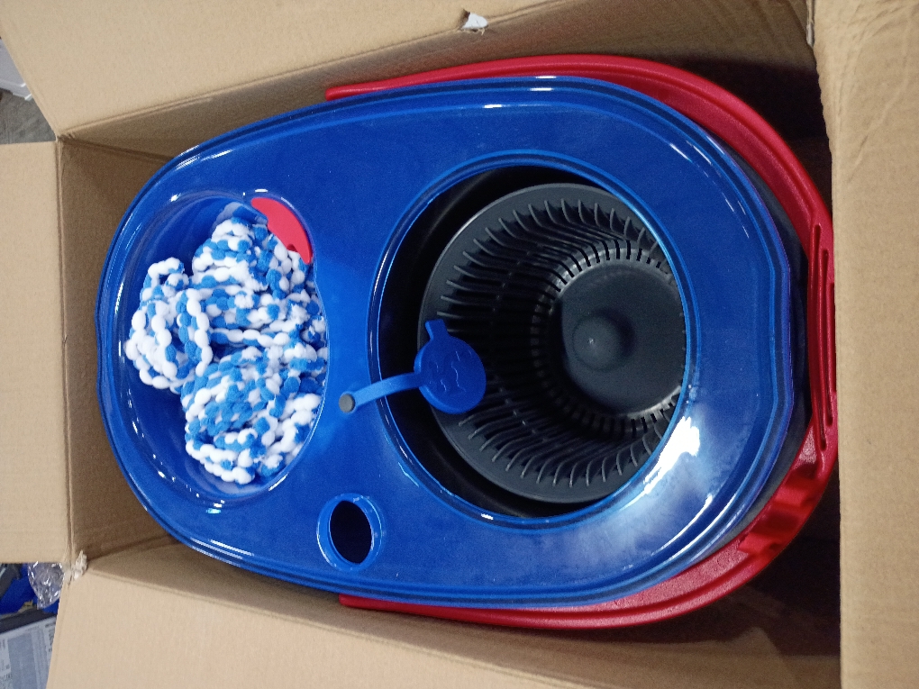 O-Cedar RinseClean Spin Mop & Bucket System | Clean with Clean Water | Removes 99% of Bacteria (MISSING)