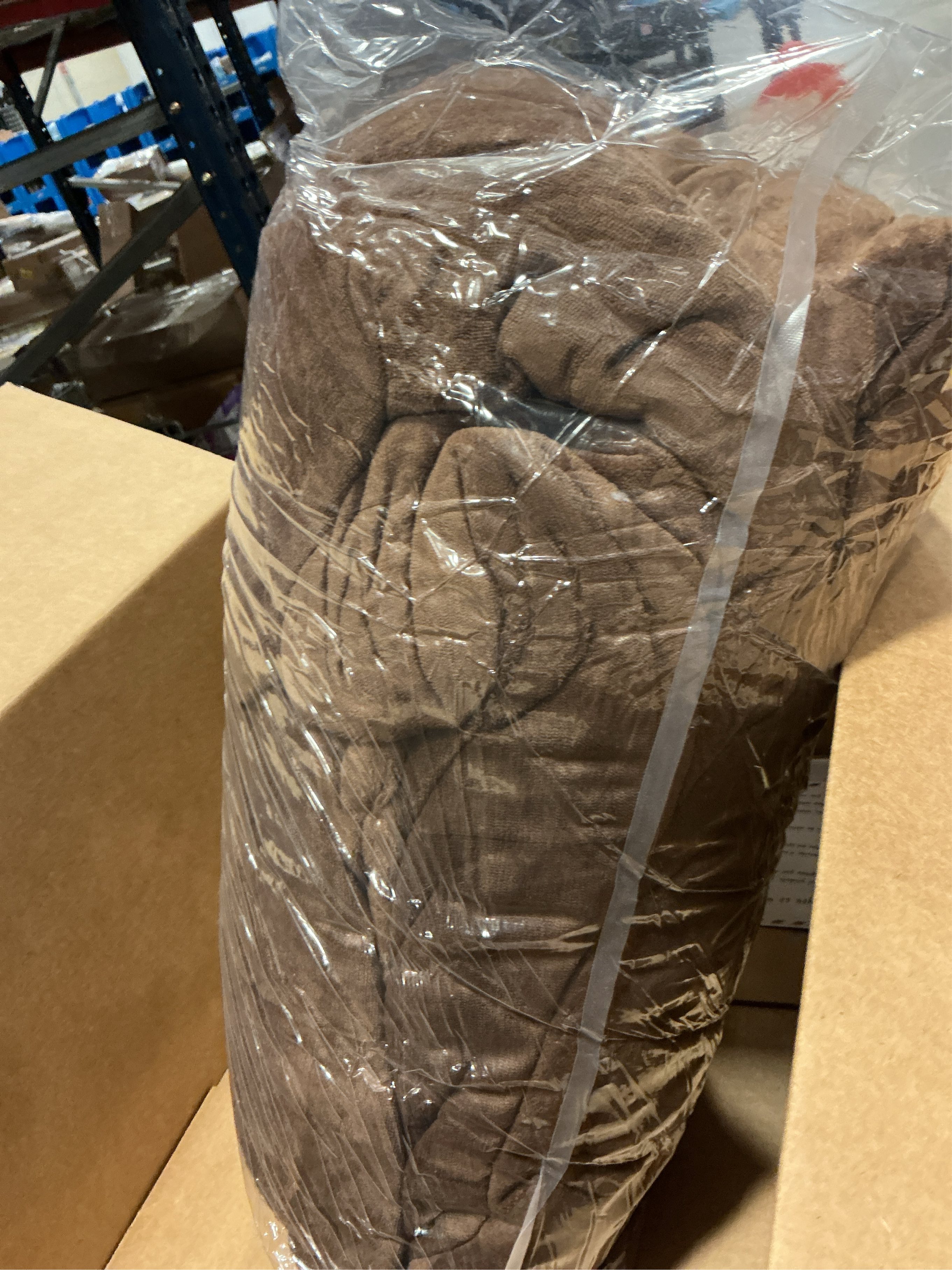 3-Layer Luxury Flannel Fleece Thick Bed Blanket King Size, Soft Plush Velvet Sherpa Blanket with 2 Pillow Shams Heavy Warm for Winter, Breathable n Washable, Brown