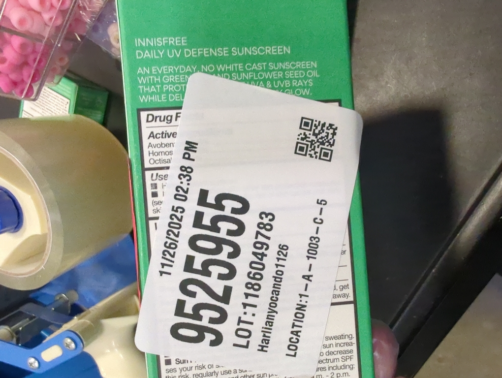 innisfree Daily UV Defense Invisible Broad Spectrum SPF 36 Sunscreen