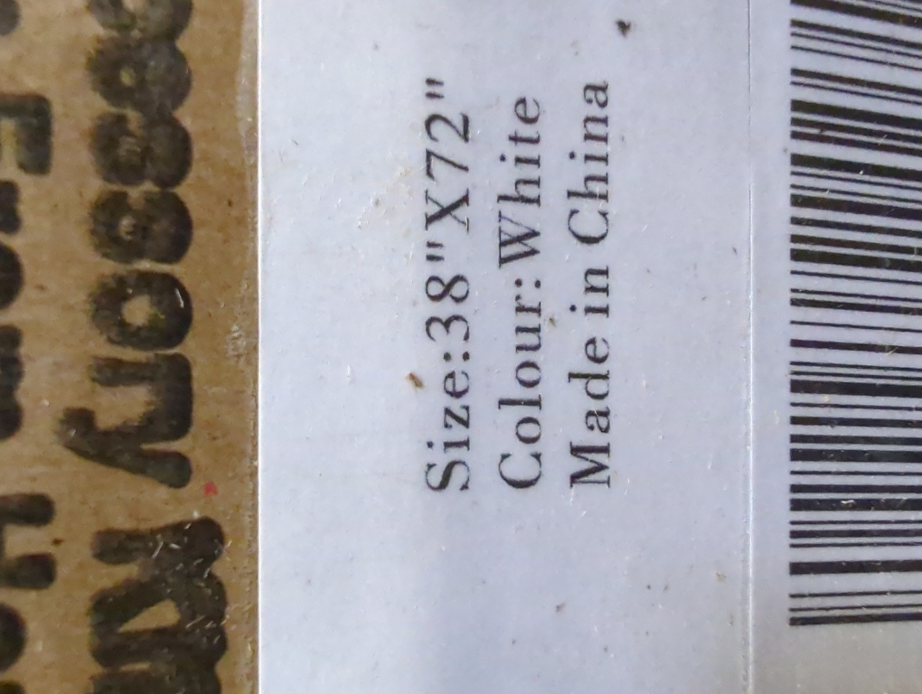 White Persilux Cordless Zebra Blinds for Windows (38 W x 72 H, White) Light Filtering Zebra Shades for Indoor Windows, Sheer Shades Thermal Insulated Blinds with Upgraded Cassette, Window Shades for Home