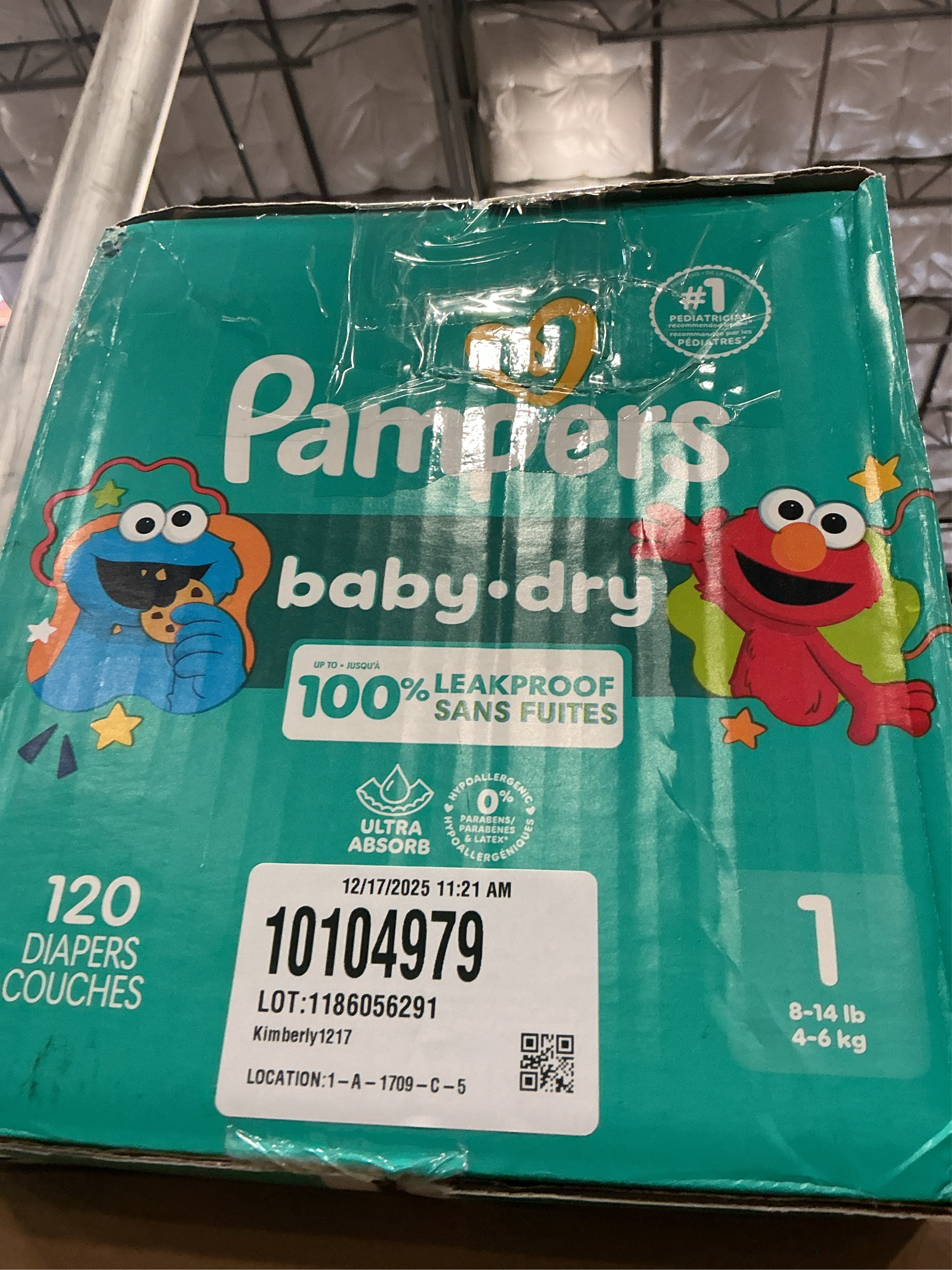 Pampers Baby Dry Diapers - (Select Size and Count)