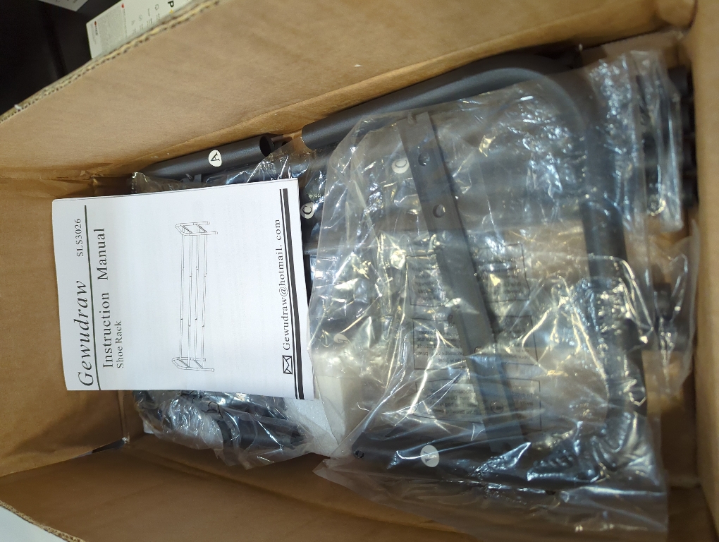 2 Tier Shoe Rack Closet,41.53'' Adjustable Shoe Organizer for Closet,Bedroom, Entryway,Expandable Metal Shelf Up to 12 Pairs Shoes,Black