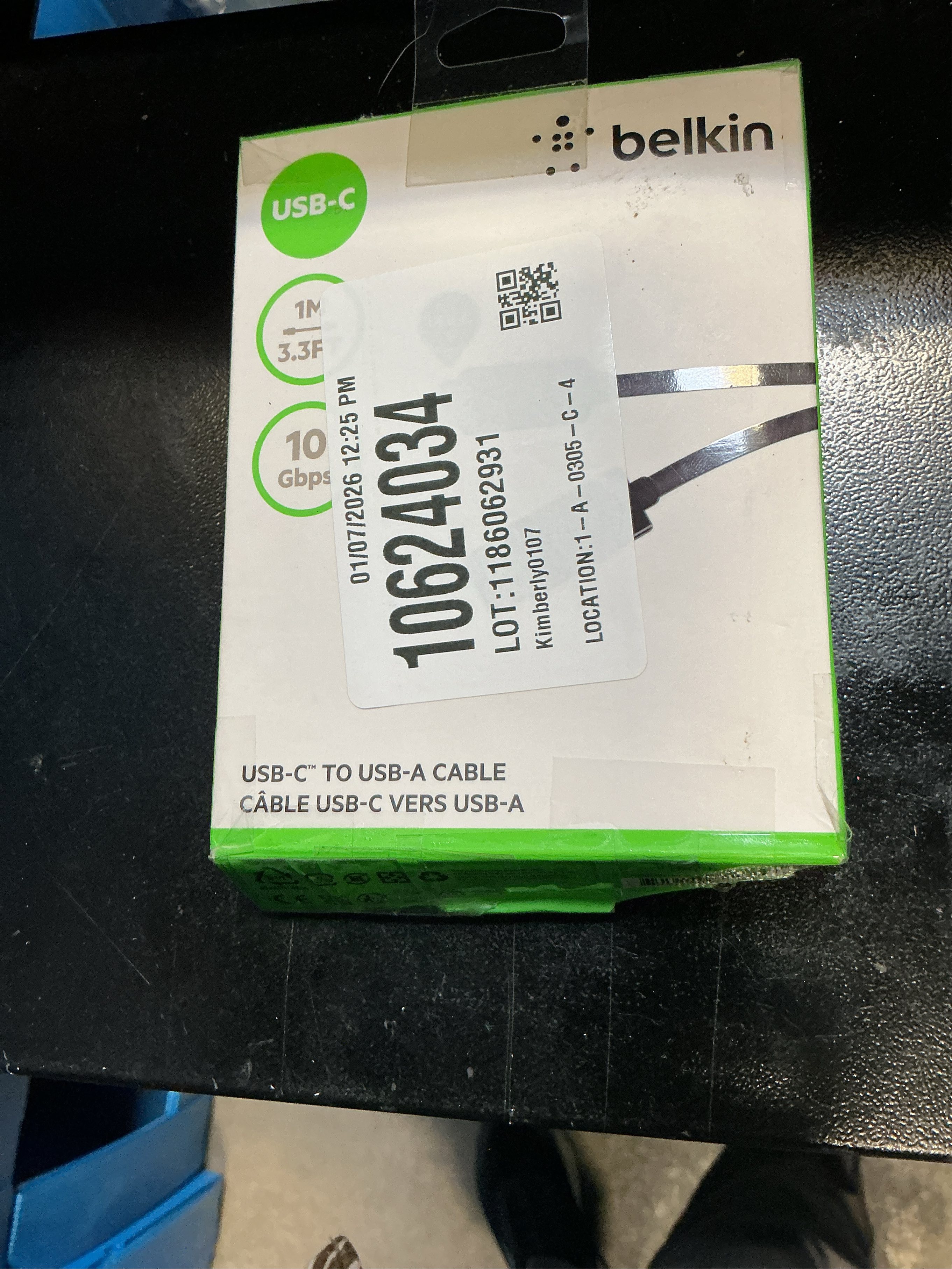 Belkin 3.1 USB-A to USB-C™ Cable (USB Type-C™)