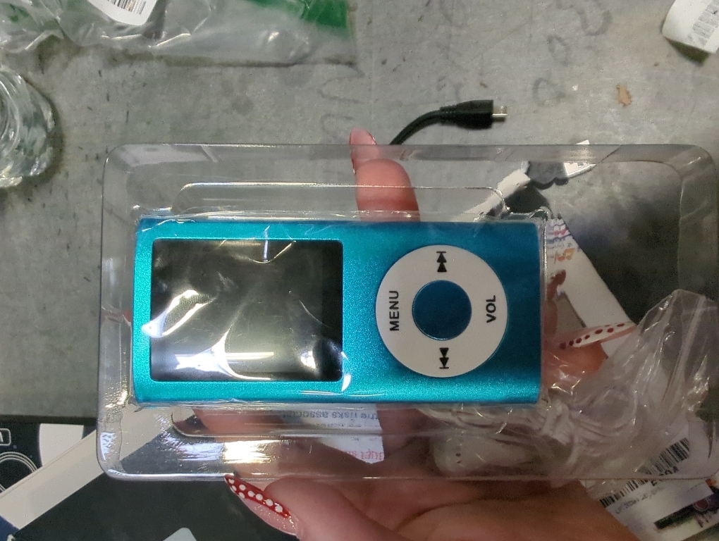 MP3 Player, Portable Multifunctional MP3 Digital Music Player, Blue