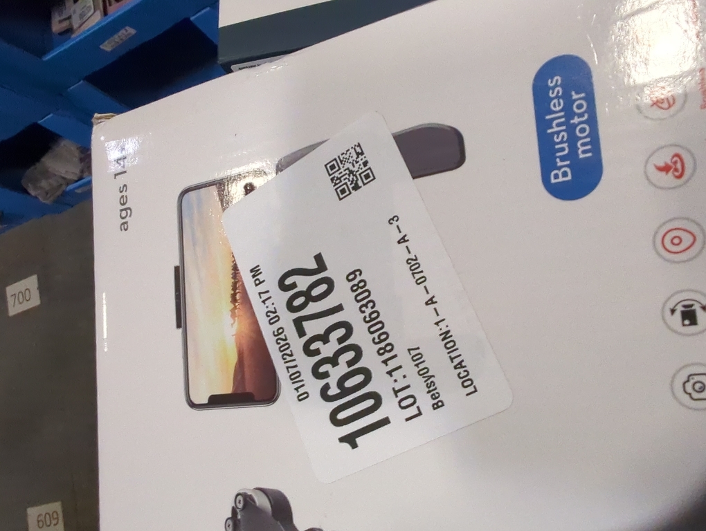 S119 Drone with Camera, 8K Brushless Motor Drones for Adults, FPV RC Quadcopter with 3D Flips, Obstacle Avoidance, Optical Flow Positioning, Trajectory Flight, Carrying Bag, 2 Battery (Grey)