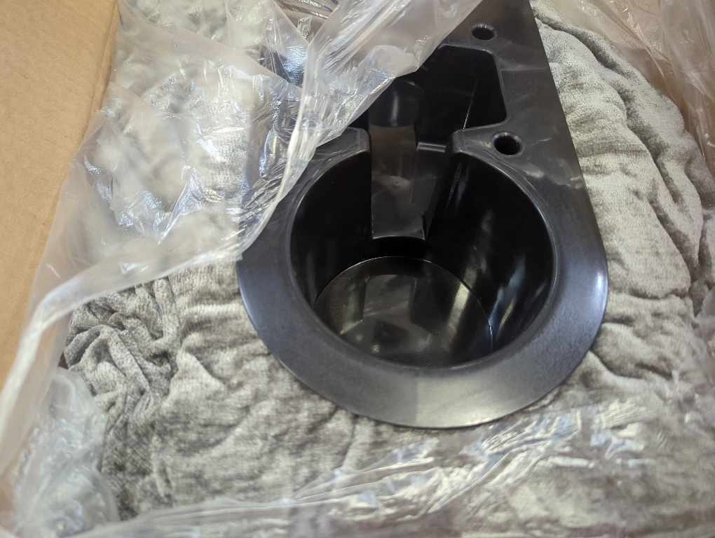 Color Grey  Couch Cup Holder Pillow, Couch Drinks Remotes Holder for Center of Couch, for Sofa, Bed, RV, Car