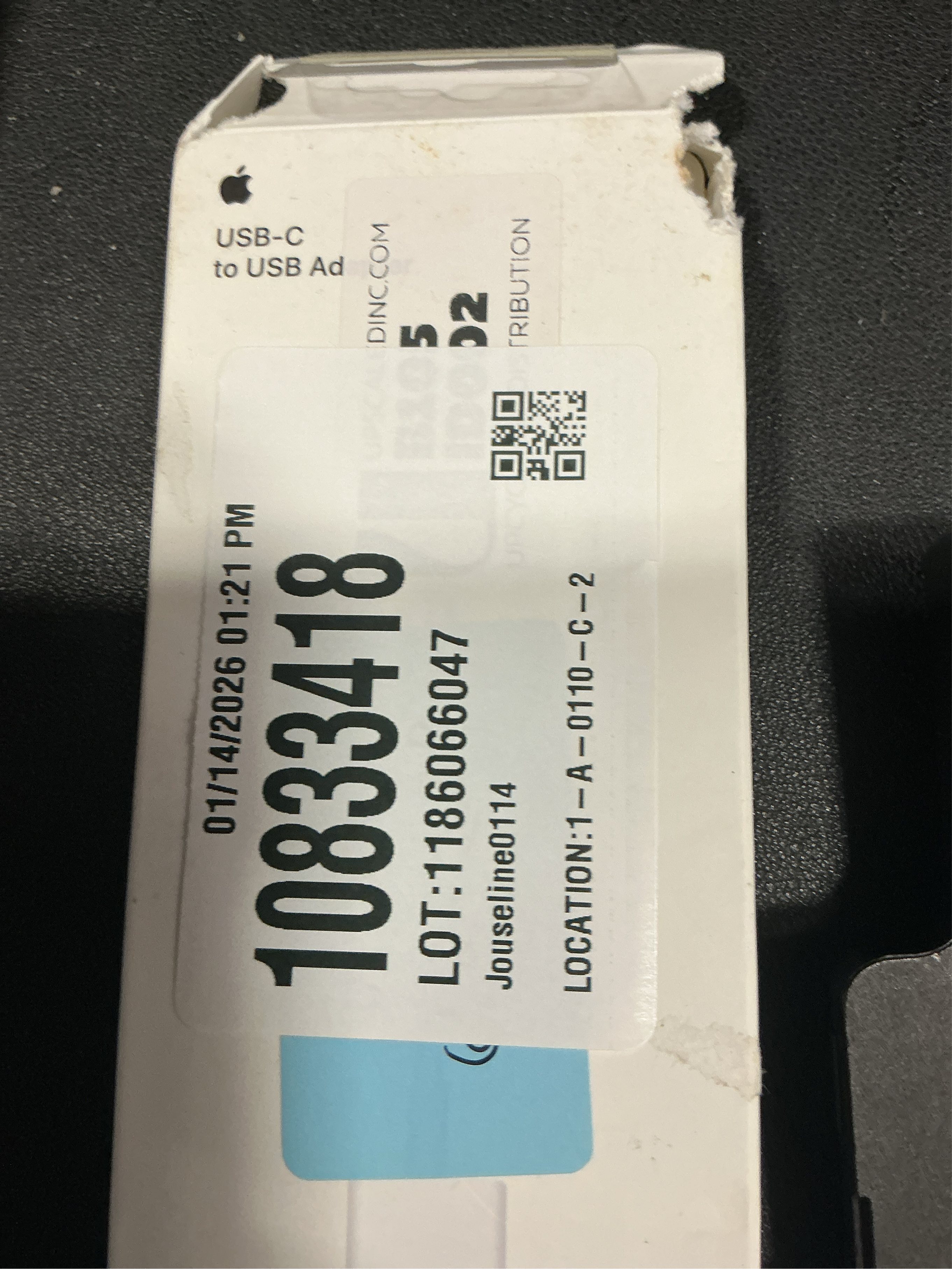 Apple USB-C to USB Adapter - 6.1in