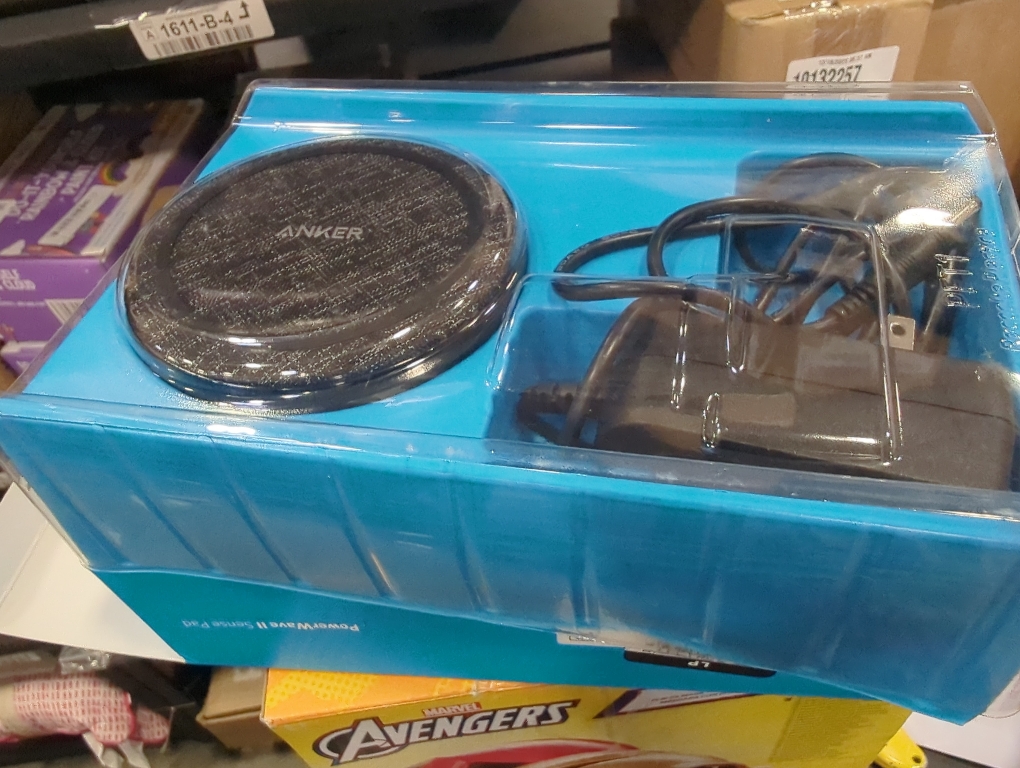 Anker PowerWave II 15W Qi Wireless Charging Pad (w/ Wall Charger) - Black