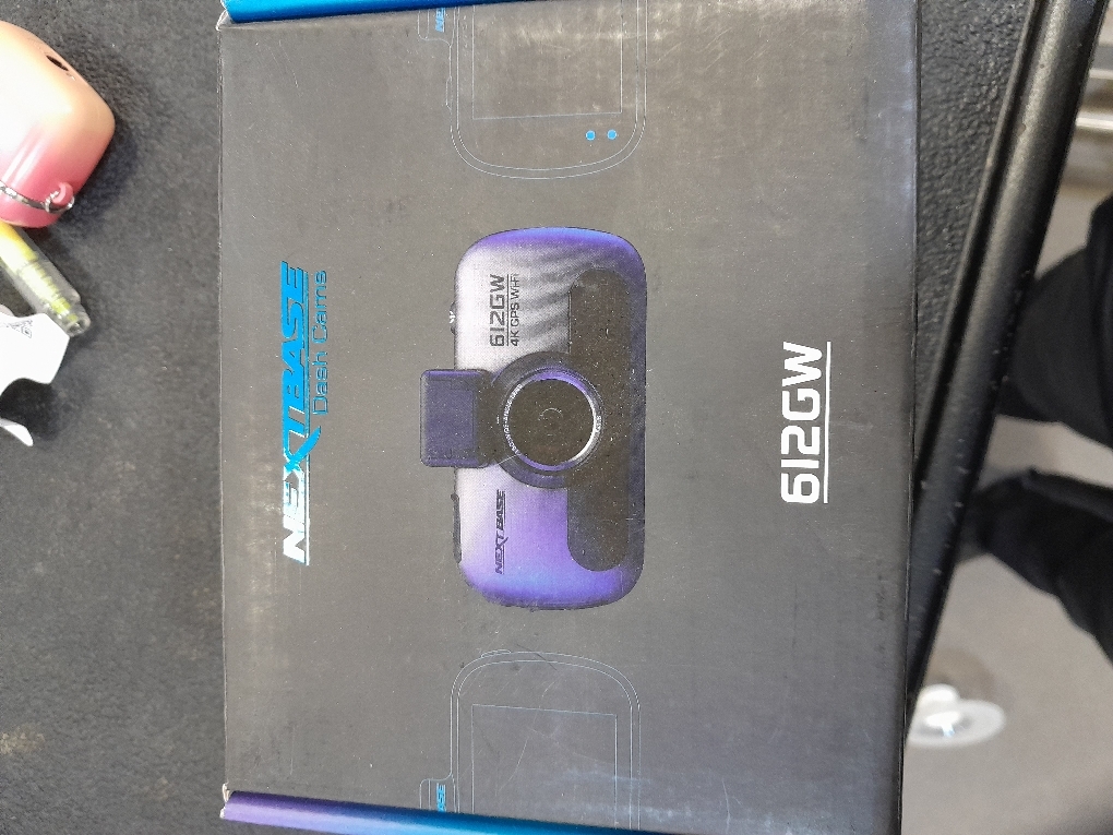 Nextbase 612GW Dash Cam Full 4K/30fps UHD Recording in Car DVR Camera- 140° Front- Wi-Fi, GPS, Bluetooth- Super Slow Motion @ 120fps- Image Stabilisation- what3words- Night Vision- Alexa Built-in