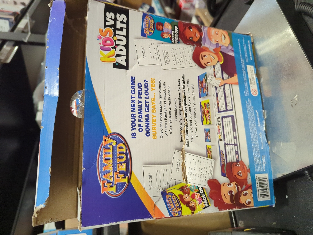 Family Feud Kids vs Adults Game: Party Board for 3  Players, Imagination Gaming Inc., Money Concepts, 30 Min Play