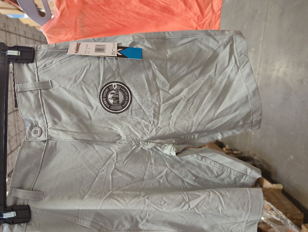 Tony Hawk boys athletic shorts size 12 light gray