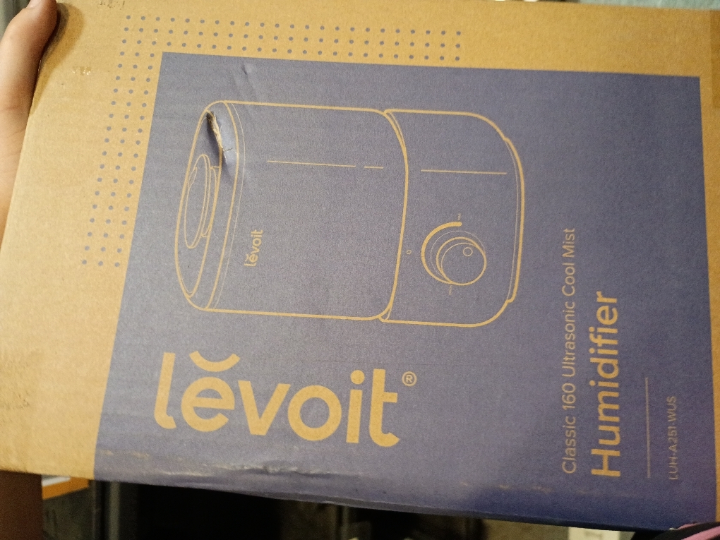 Levoit Top Fill Humidifiers for Bedroom, 2.5L Tank for Large Room, 28dB | Easy to Fill & Clean, Quiet Cool Mist Air Humidifier for Home Baby Nursery & Plants, Auto Shut-off for Safety, 25H Lasting