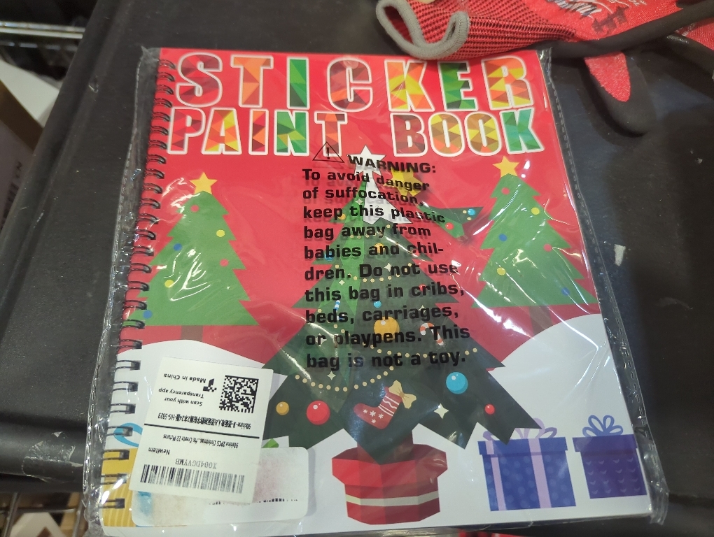 90shine 2PCS Winter Crafts for Kids Ages 4-8 Sticker Books Christmas Gift Party Favors Create 22 Pictures