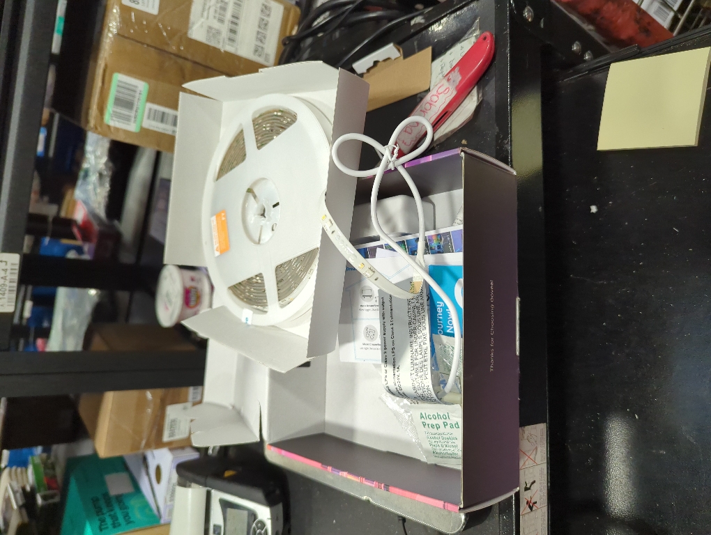 RGBICW 24.6 ft. Smart Plug-in Dimmable Uncuttable Color-Changing Integrated LED Strip Light (1-Pack)