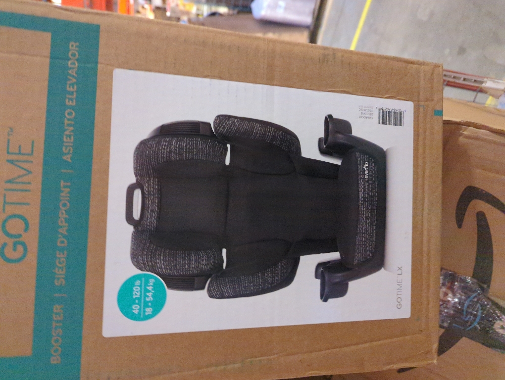 GoTime LX Booster Car Seat (Chardon Black)