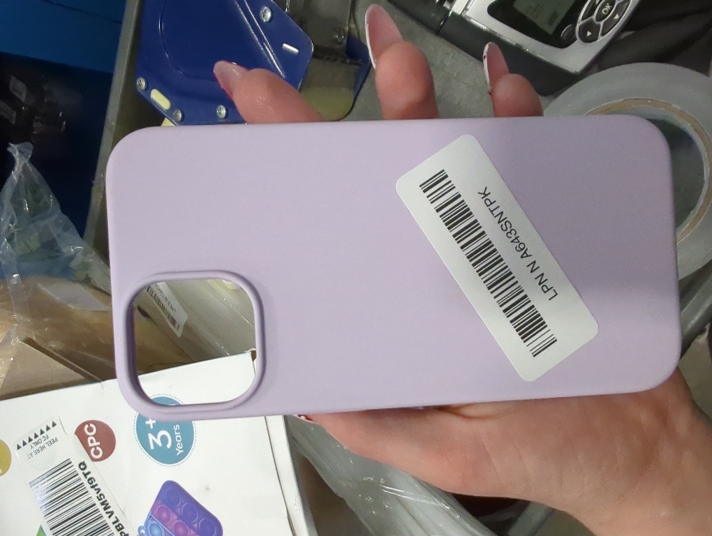 miracase Designed for iPhone 13 Case, [Soft Anti-Scratch Microfiber Lining], Shockproof Liquid Silicone Rubber Phone Case Cover for 13 6.1 inch, Light Purple | Soft Anti-Scratch Microfiber Lining, Premium Silicone Cover Shockproof Drop Protection Phone Case for 13
