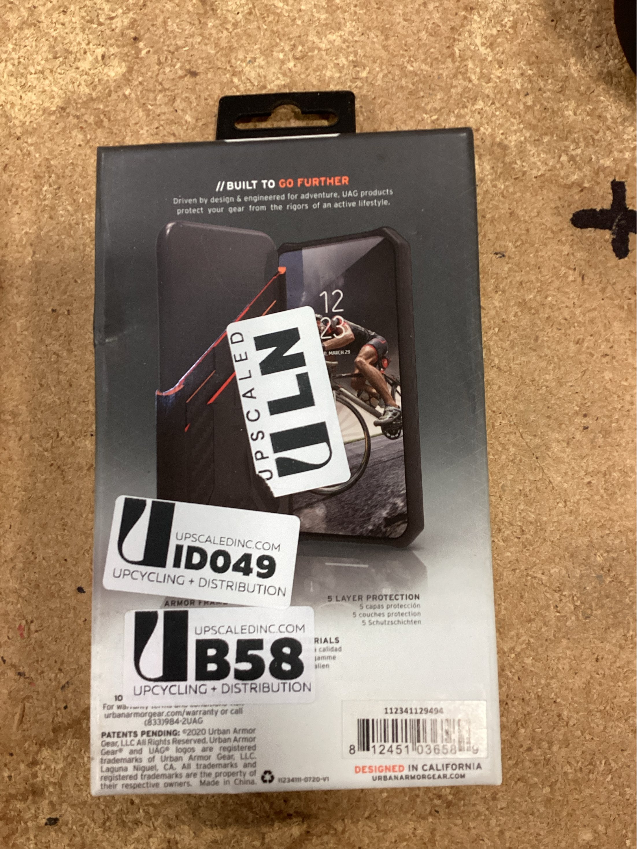 UAG - Monarch Series Hard Shell Case for iPhone 12 Mini - Crimson