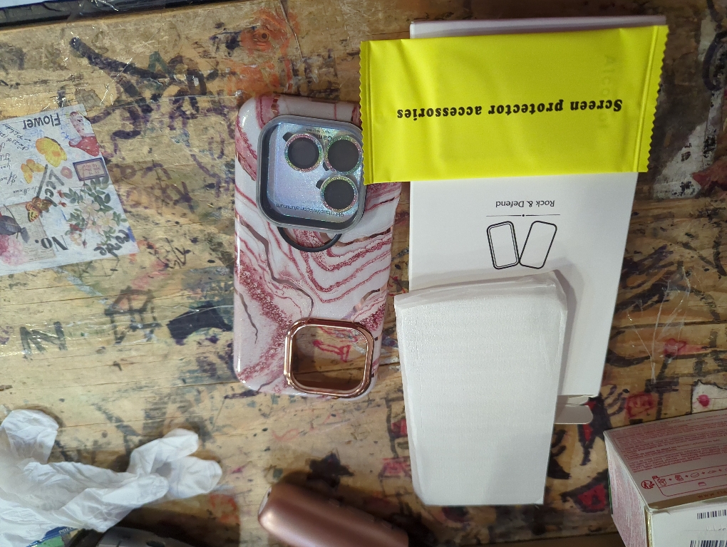 Compatible with iPhone 16 Pro Case with Glitter Camera Lens Protector Screen Protector 360 Full Body Protective Case Stylish Shockproof Anti-Scratch Phone Case Cover for iPhone 16 Pro 6.3'',Rose Gold