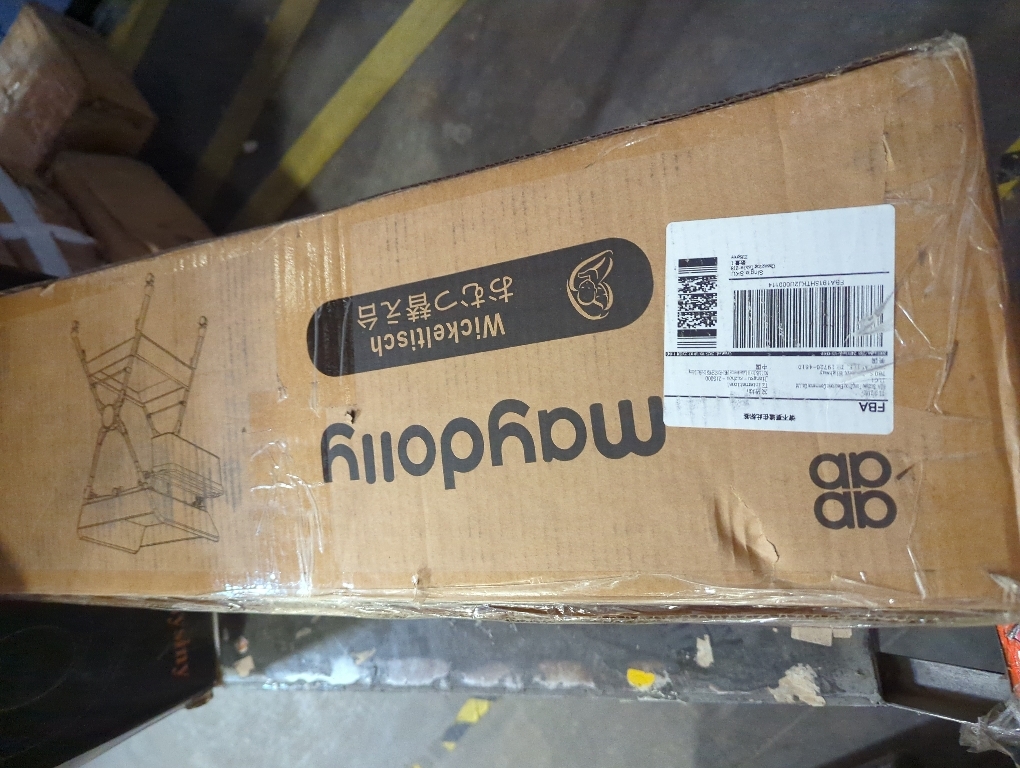 Baby Changing Table with Wheels, Maydolly Portable Adjustable Height Folding Diaper Station with Nursery Organizer & Storage Rack for Newborn Baby and Infant (Dark Grey)