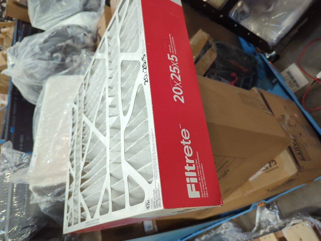 Filtrete 20x25x5 AC Furnace Air Filter, MPR 1000, MERV 11, Fits Lennox Devices, Allergen Defense, Electrostatic Air Cleaning Filter, 2-Pack (actual size 19.63 x 24.75 x 4.31 in)