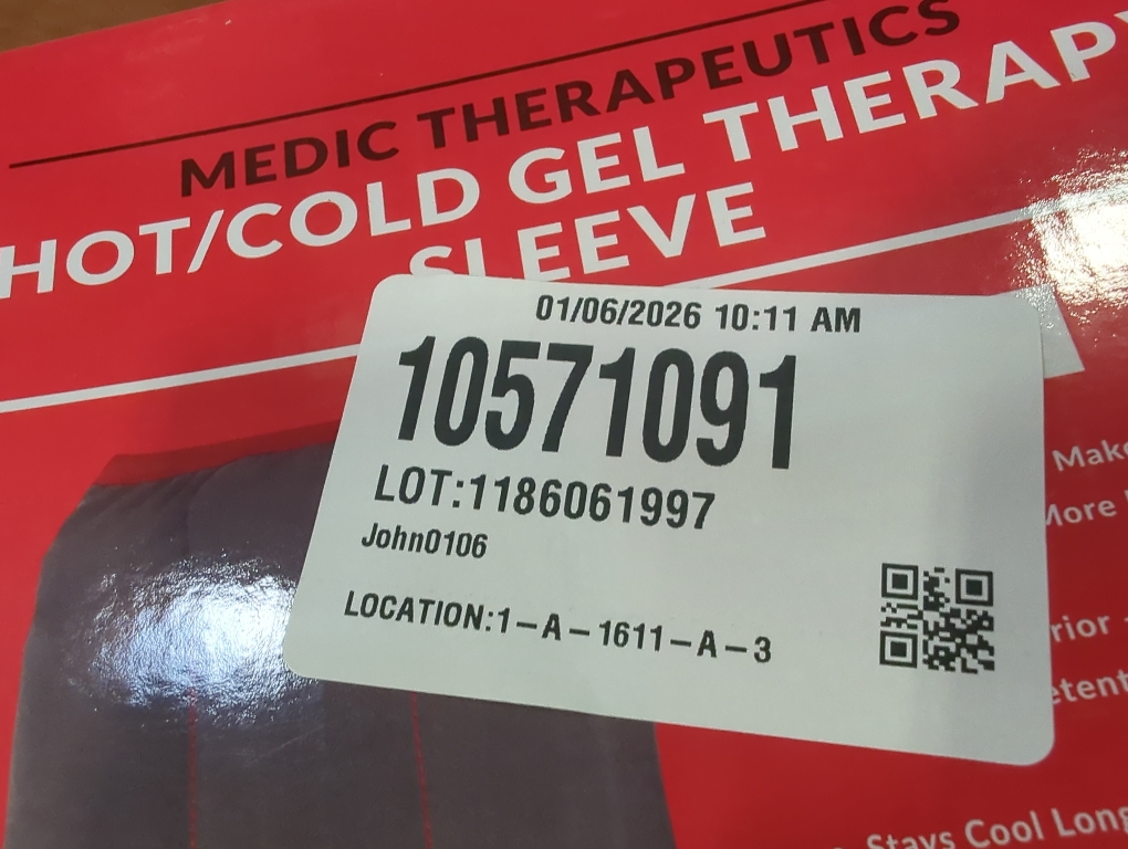 Set of 3 Sizes Medic Therapeutics Hot & Cold Gel Therapy Sleeves Set of 3 Sizes