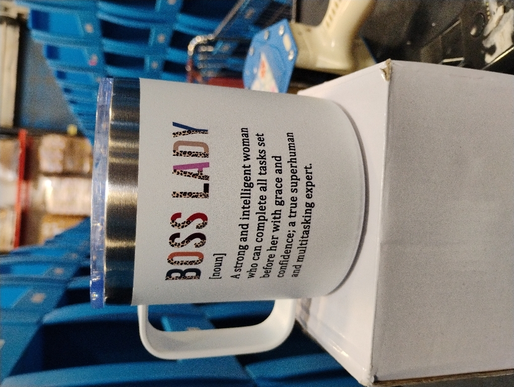 14 Oz Tumbler for Lady Boss, Inspirational Cup for Leader, Manager, Women Coworker – Birthday, Christmas, Boss Day Gift Idea