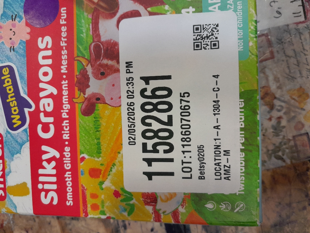 SYNCFUN 24 Pcs Twistable Silky Crayons, Washable Crayons for Paper,