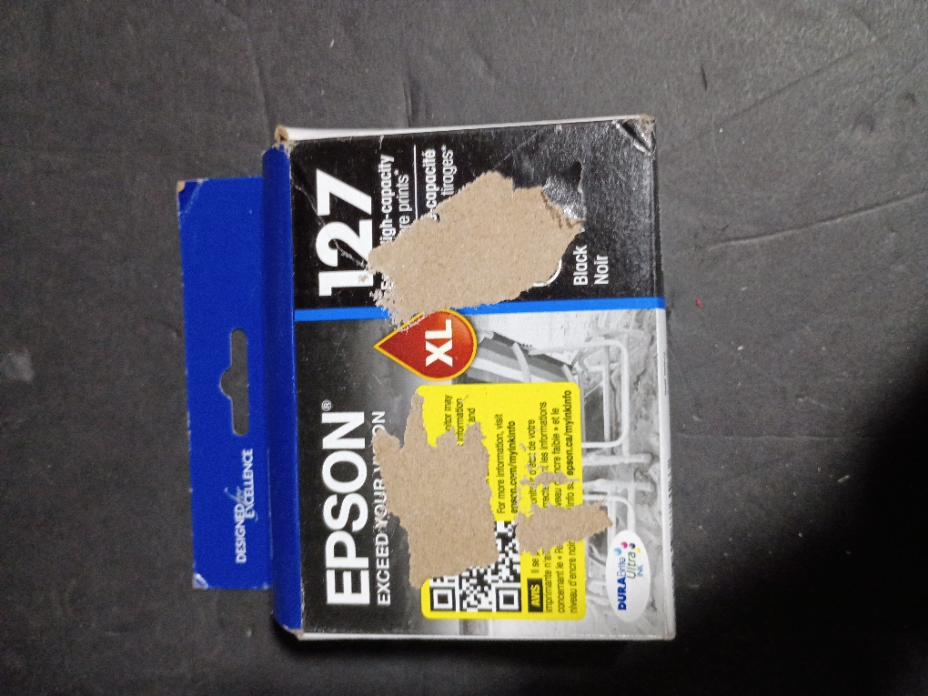 Epson T127120-S (127) DURABrite Ultra Extra High-Yield Ink, Black