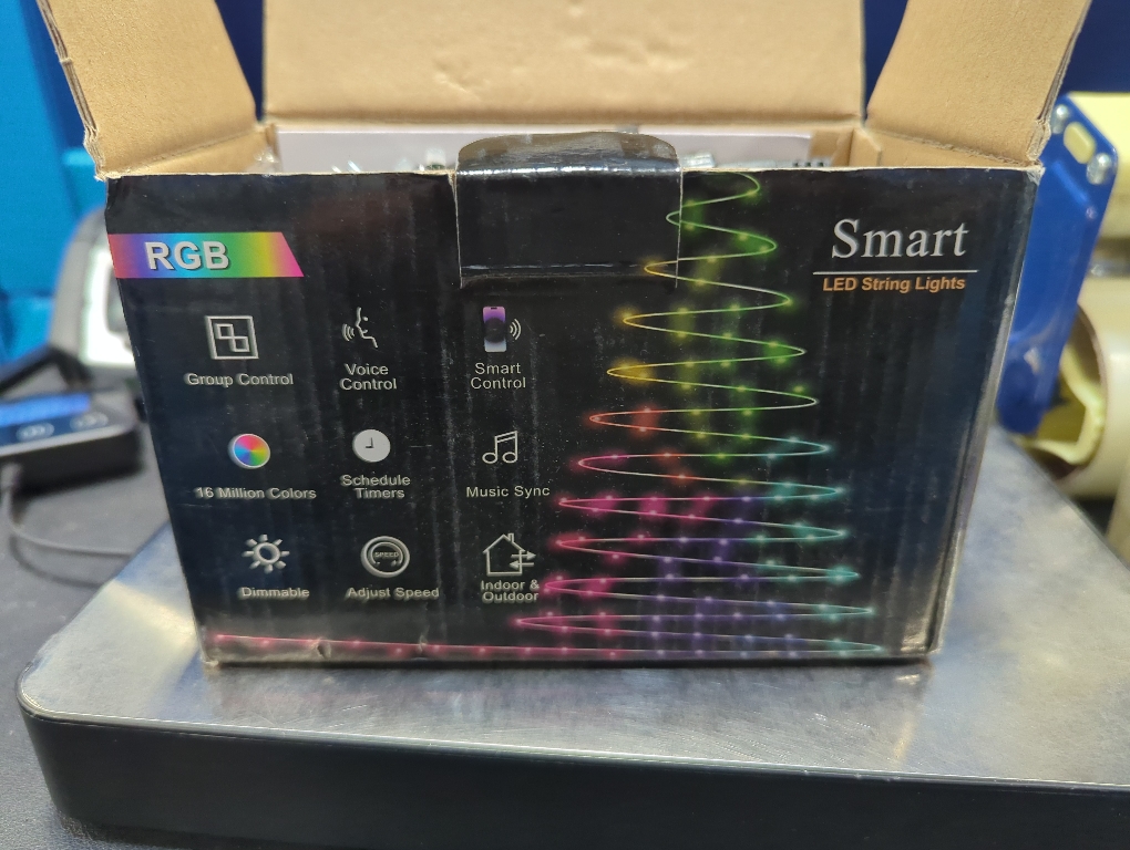 Brizled Color Changing String Lights, 33ft 100 LED Red Mini Lights with Remote, Dimmable RGB Lights String Clear Wire, Indoor USB Twinkle Light for Christmas Halloween Year-Round Decor