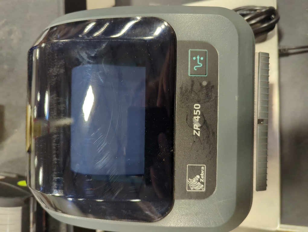 ZEBRA ZP 450 Label Thermal Bar Code Monochrome Printer ZP450-0501-0006A