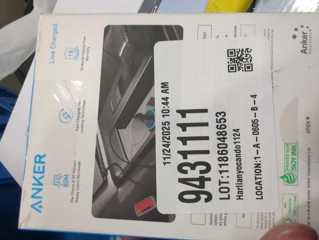 Anker - 335 Car Charger (67W) - Black