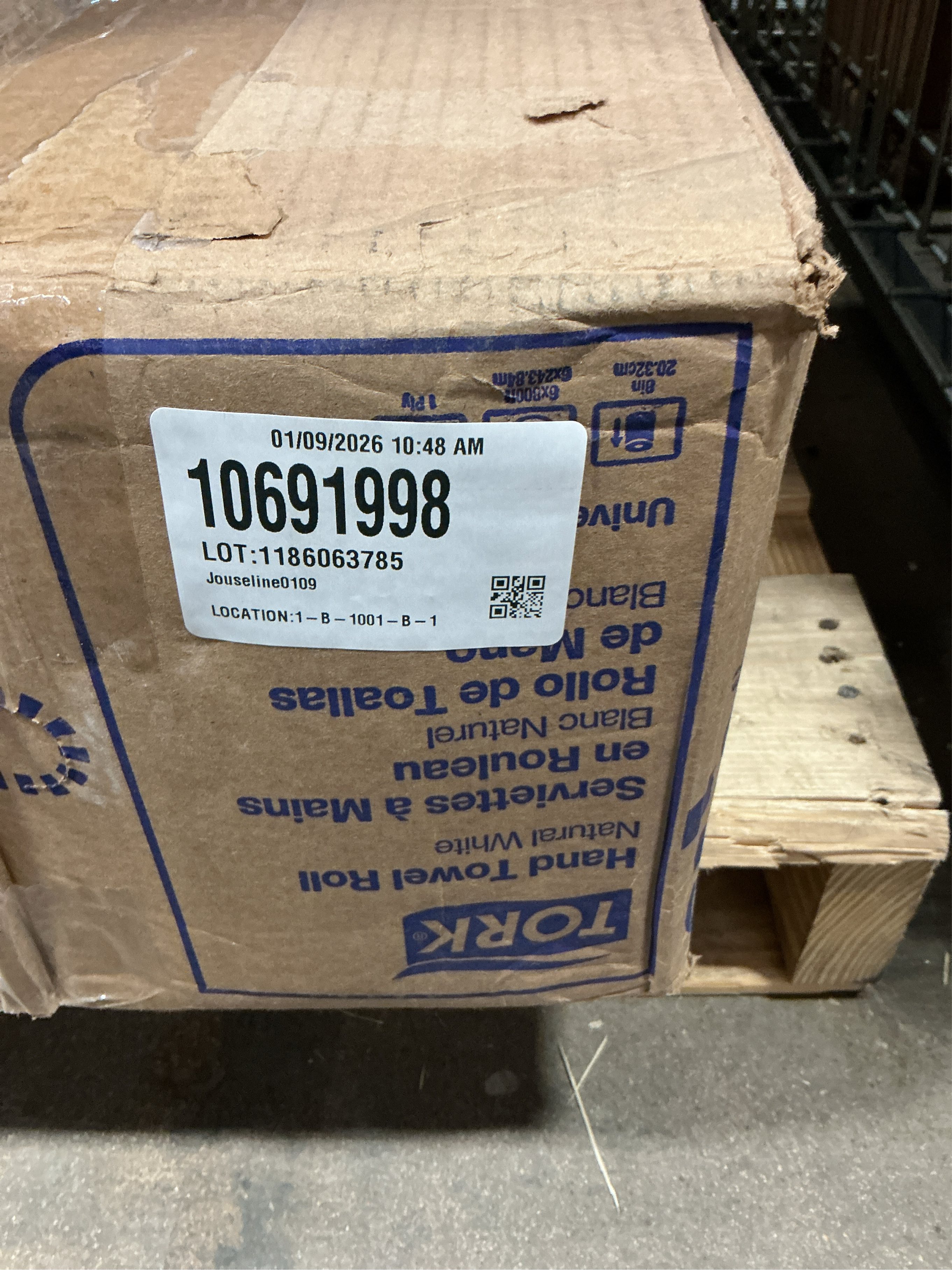 Tork Hand Towel Roll Natural White H80 (14100560)