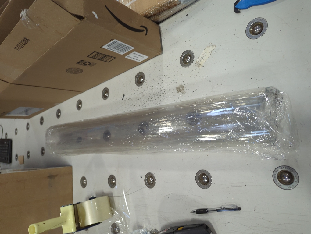 Clear Royhom Clear Table Cover Protector 36 x 60 Inch, 1.5mm Thick Plastic Table Cover, Waterproof, Easy to Clean, Transparent PVC Desk Protector Mat for Dresser, TV Cabinet, Dining Room