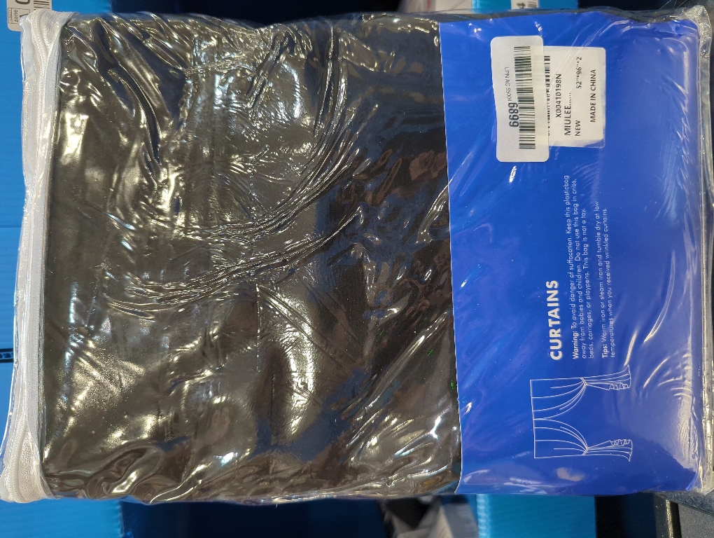 MIULEE 2 Panels Back Tab Blackout Curtains 96 Inch Long for Living Room Bedroom, Halloween Black Rod Pocket/Pinch Pleated Thermal Insulated Room Darkening Light Blocking Floor to Ceiling Curtain/Drape