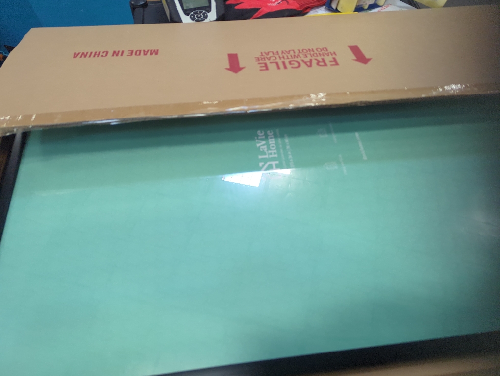 LaVie Home Size 22.275x34 Color Black Picture Frame Black, Puzzles Frame for Wall Decoration, Classic Black Minimalist Style Suitable for Decorating Houses, Offices, Hotels, Puzzles Posters Photos or Artwork（1 Pack）