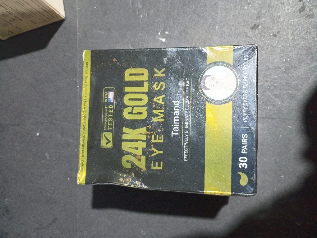 Taimand Under Eye Patches (30 Pairs), 24K Gold Under Eye Mask for Puffy Eyes, Dark Circles,Bags and Wrinkles with Collagen,Relieves Pressure and Reduces Wrinkles,Revitalises and Refreshes Your Skin