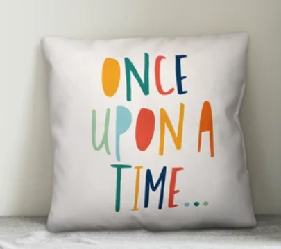 Small Once Upon A Time Pillow