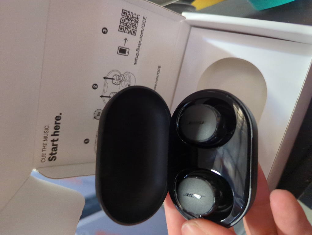 Bose QuietComfort Earbuds, Wireless Noise Cancelling Earbuds, Black